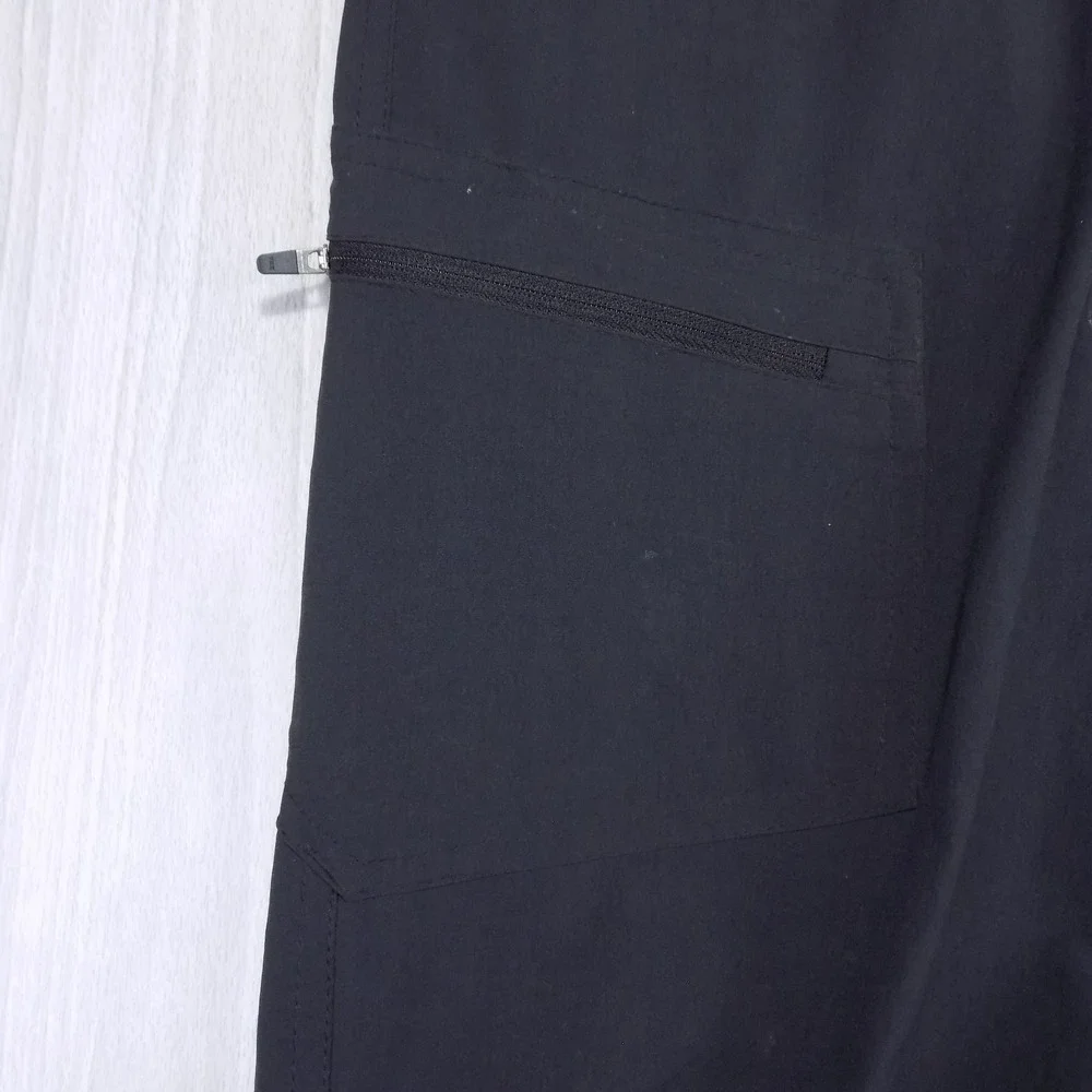 Mountain Hardwear Hiking Pants Mens 36x32 Black Fleece Lined Utility Gorpcore
